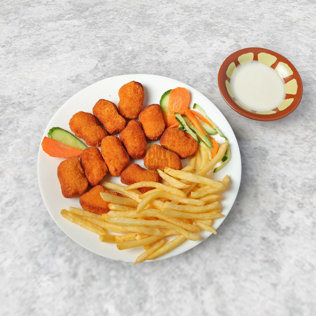 CHICKEN NUGGETS PLATE
